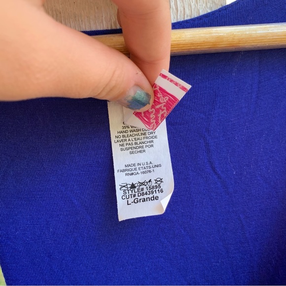 True Light Blue Ruffle Dress - Picture 4 of 7